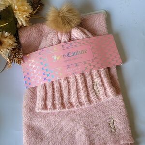 Nwt Juicy Culture Hat & Scarf